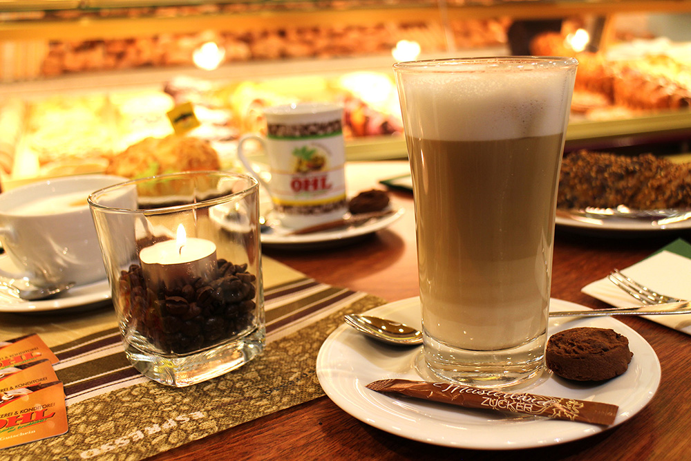 Kaffee und Tee im Café OHL